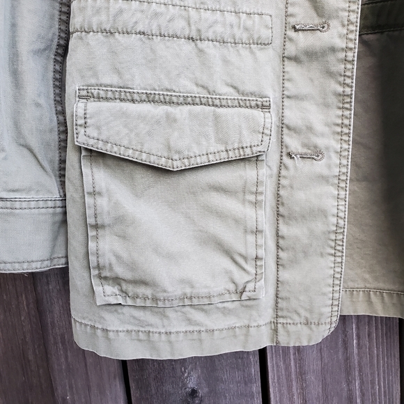 Madewell Army Green Military Utility Jacket - Picture 4 of 7